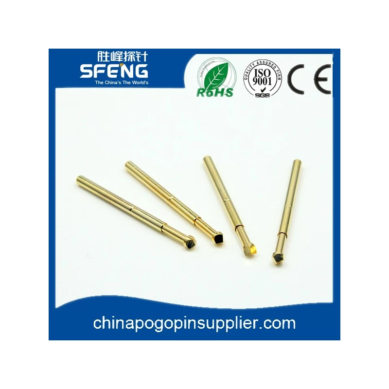 China bass and Au plated connect probe pin manufacturer