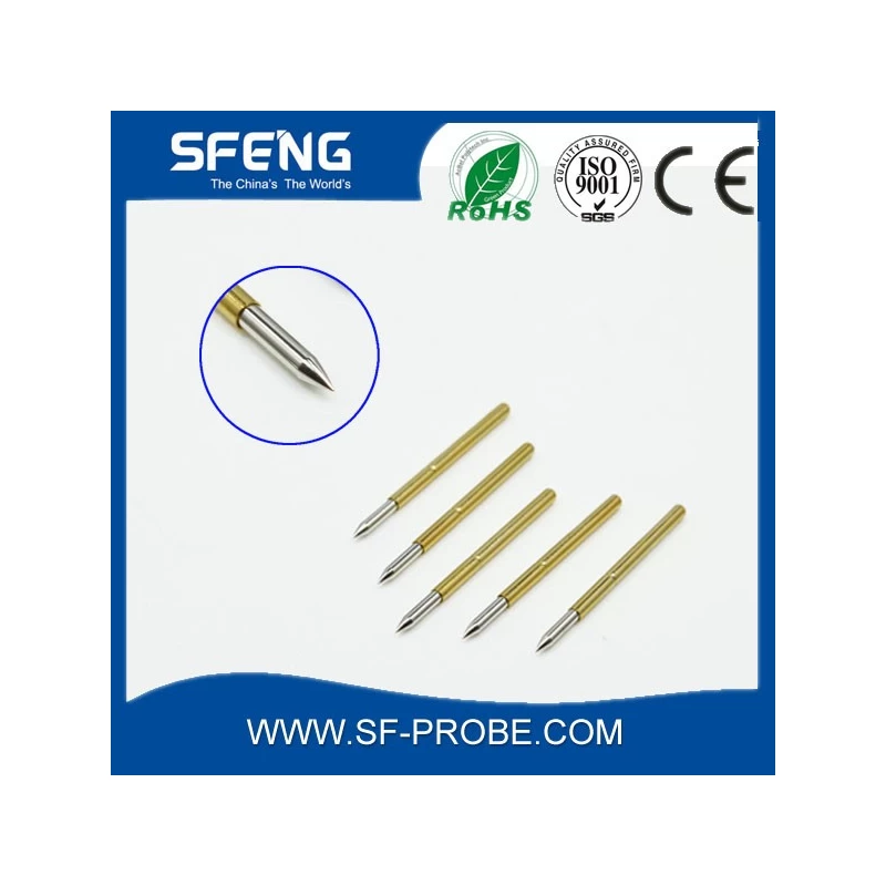 China best quality brass gold plated pogo pin test probe for ICT testing manufacturer