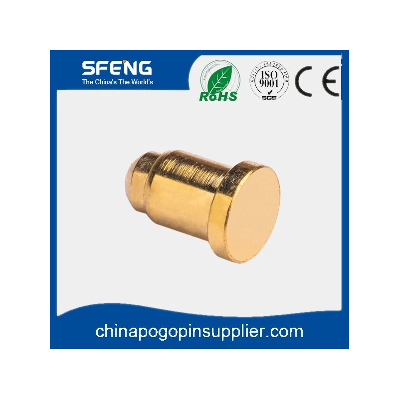 China brass pogo pin with gold plated manufacturer