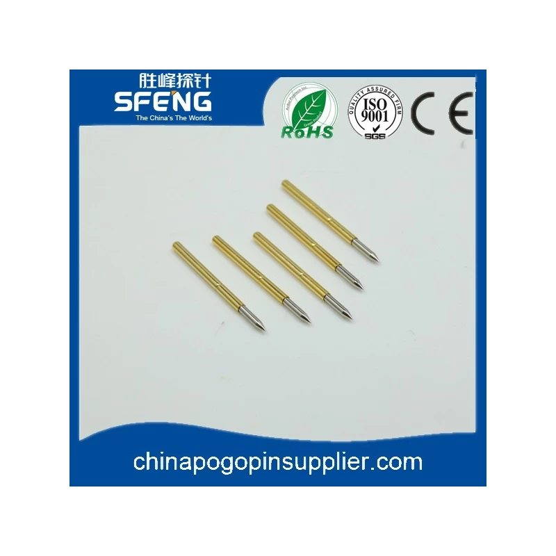 China dia 0.2mm spring test probe pogo pin manufacturer