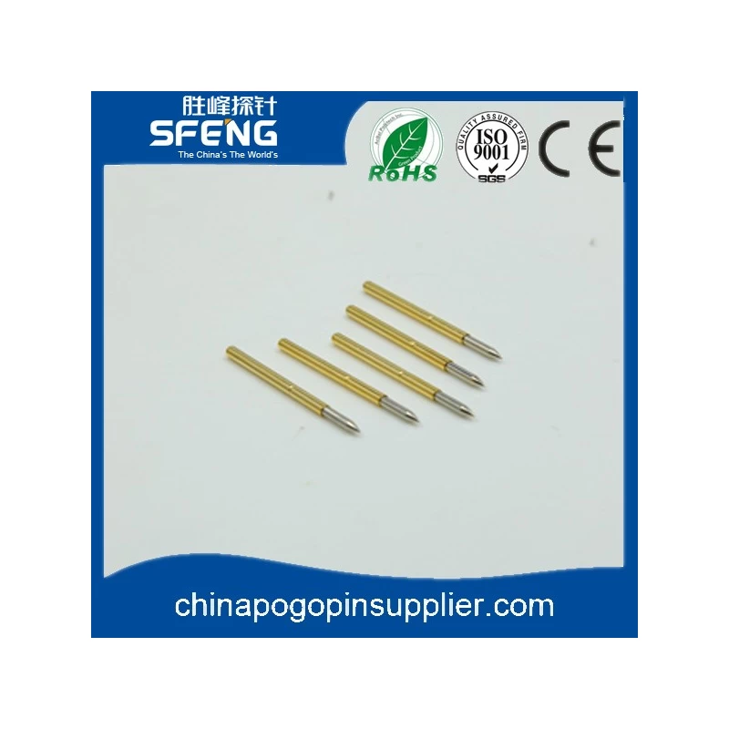 China dia 0.2mm spring test probe pogo pin manufacturer