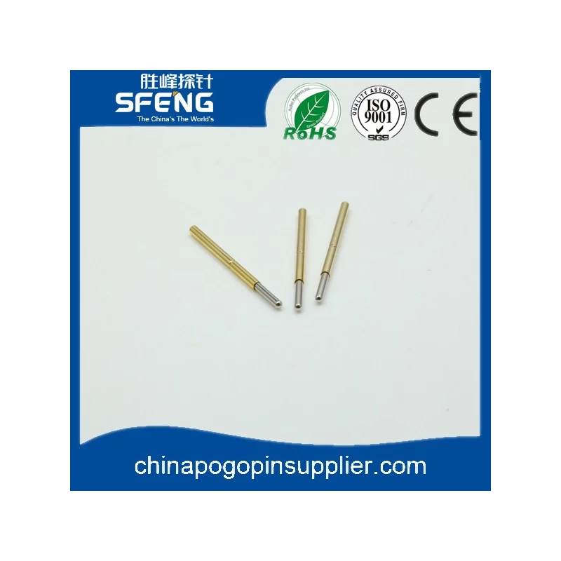 China gold plated pogo pin for PCB test manufacturer