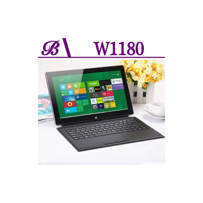 China 11.6-inch Intel Celeron chip 2G 32G 1366 * 768 front 1 million and rear 2 million pixel camera tablet W1180 manufacturer