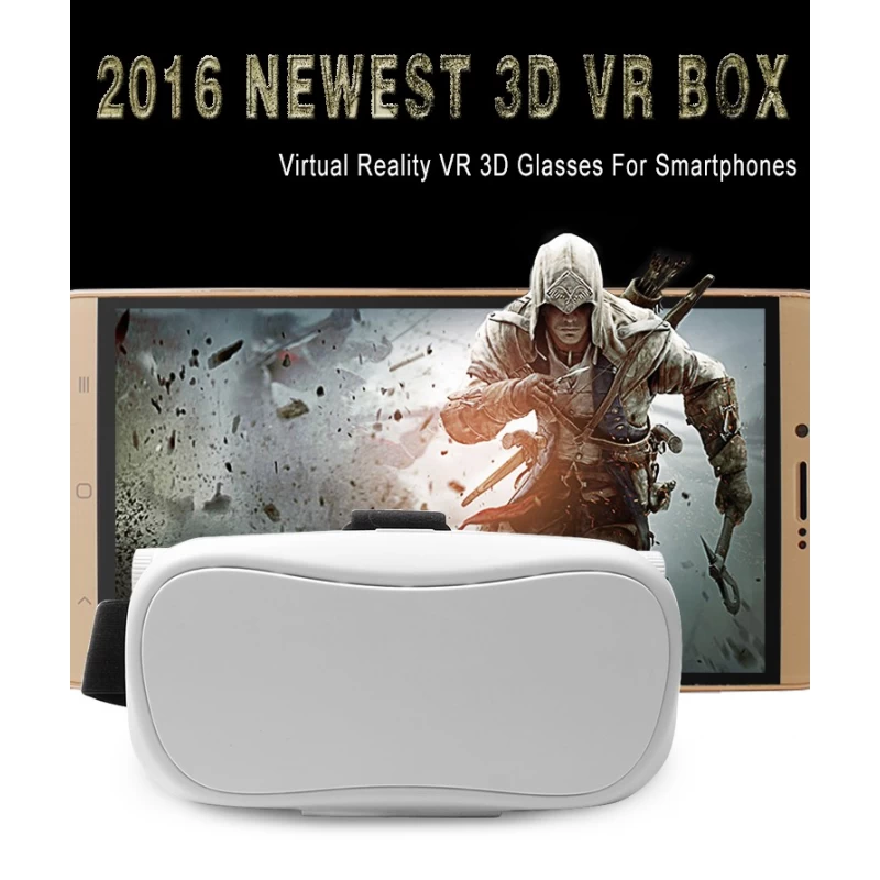 China 2016 Newest 3D VR BOX Virtual Reality VR 3D Glasses For Smartphones BS-VR002 manufacturer