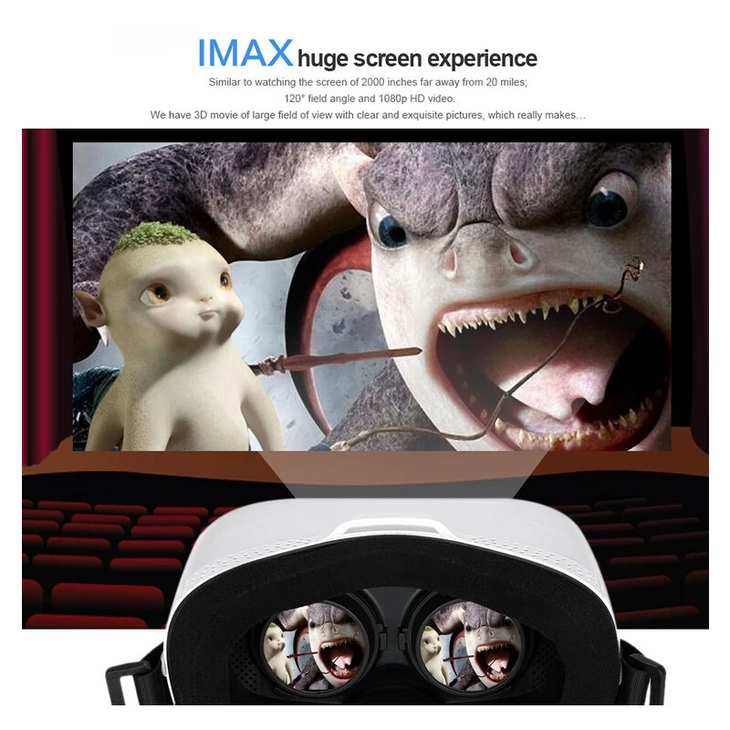 Chine 2016 Nouveau produit 3D VR IMAX Expérience sur écran géant fabricant