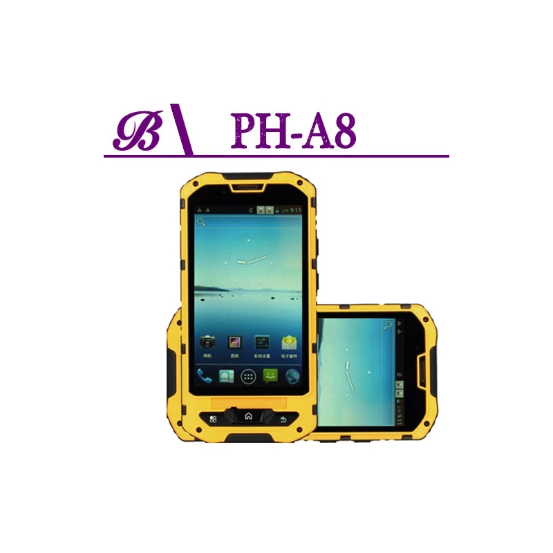 Chiny 4.0inch 3G Wodoodporna Smartphone Rozdzielczość 480 * 800 Tylna kamera przednia 0.3M 5.0M Pamięć 512 + 4G producent