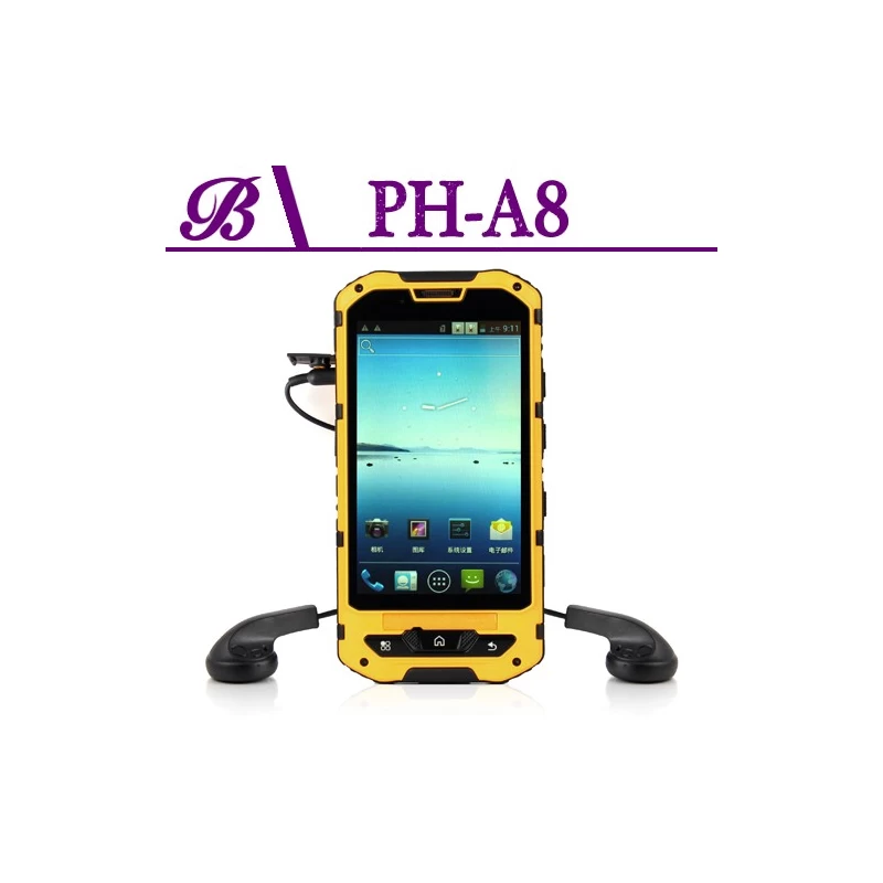 China 4.1inch Best Rugged Phone With 512MB+4G Memory 480*800 Resolution Front 0.3M Rear 5.0M Camera manufacturer