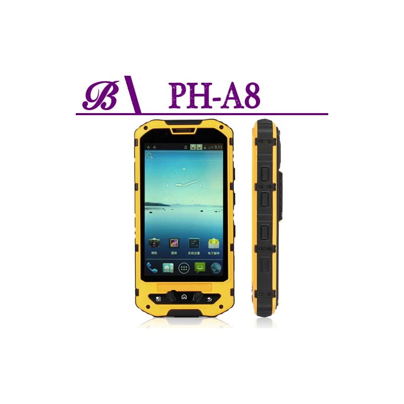 China 4.0inch Rugged Cell Phone with 512MB+4G Resolution 480*800 Camera Front 0.3M Rear 5.0M manufacturer