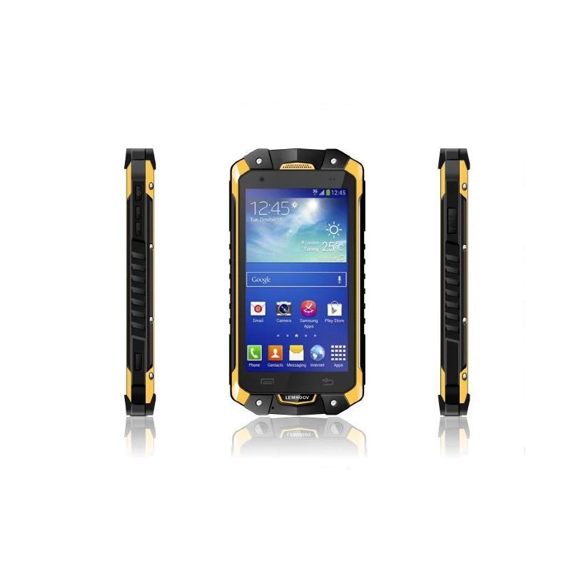 China 4.5inch  MTK6582 Quad  Core  540*960  1G  4G  With NFC Walkie Talkie 3G  GPS Bluetooth  WIFI  IP67 Rugged Smart Phone RMQ4501 manufacturer