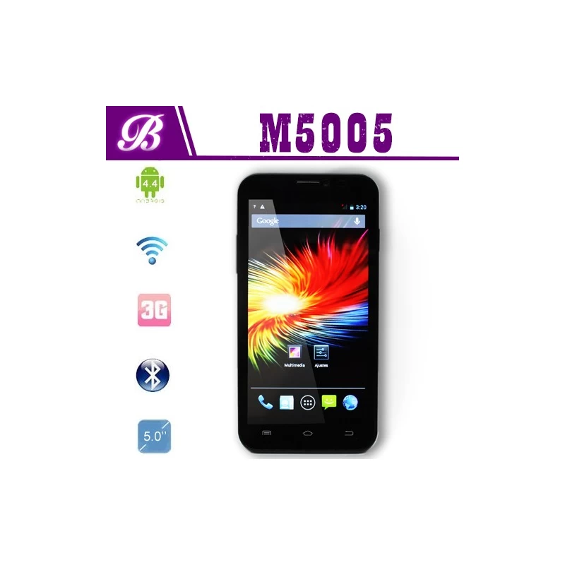 China 5-Zoll-MTK6572-Dual-Core-Smartphone mit 854 * 480 TN 512 MB  4G-Front-/Rückkamera 0,3 M/2,0 M Hersteller