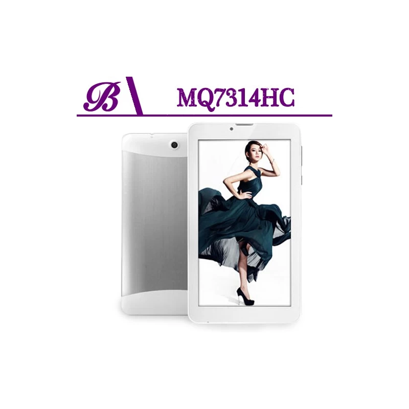 China 7 inch 512MB 4G 1024 * 600 TN front camera 300,000 pixels rear camera 2 million pixels with WIFI Bluetooth GPS 3G Android tablet MQ7413HC manufacturer