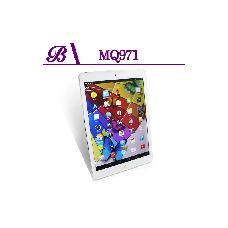 China 9.7-inch MTK8382 1024 * 768 IPS 1G 16G front camera 300,000 pixels rear camera 5 million pixels with 3G WIFI Bluetooth GPS Android tablet manufacturer