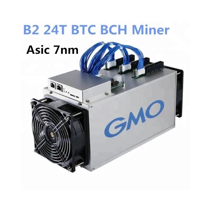 China B2 GMO World's 7nm Bitcoin Miner 24T ASIC Mining Machine manufacturer