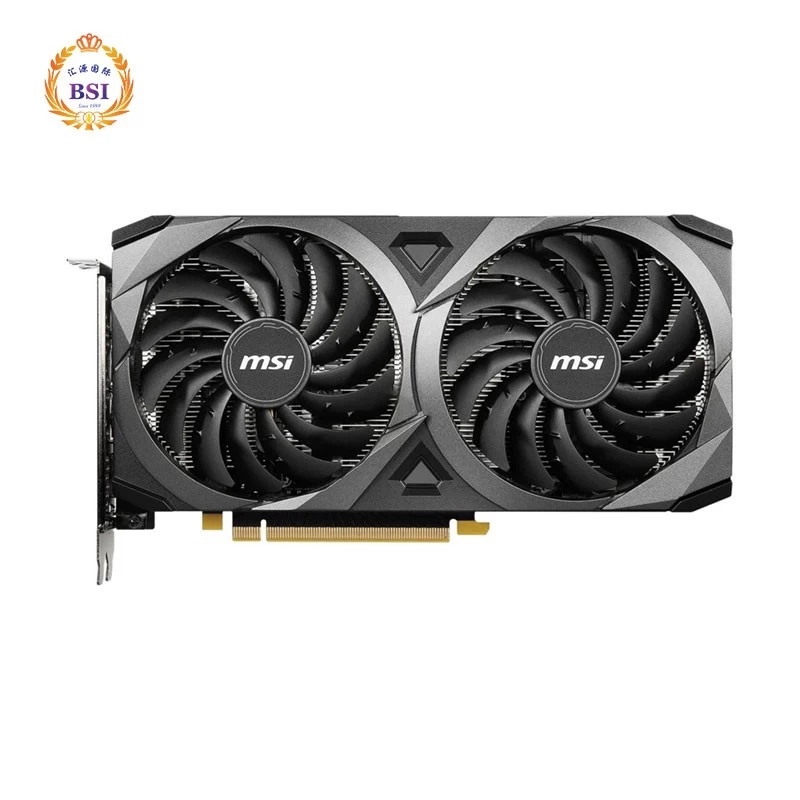 China msi rtx 3050 graphics card ventus oc 3050 rtx video card with 2 fans for gaming manufacturer