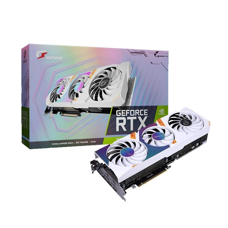 China High performance colorful RTX3080 Ultra W OC  Graphic card with 24GB  gddr6x 384BIT manufacturer
