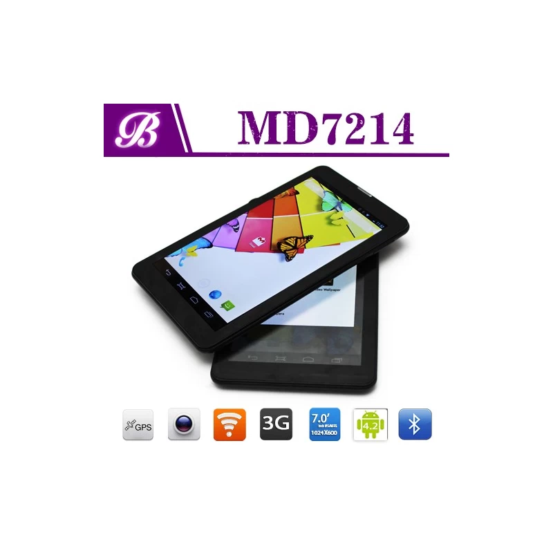 China Hot Sale Products! ! ! MTK8312 Dual Core 1024 * 600 IPS 1G + 16G Battery 2500 mAh 7 inch Chins Tablet  Developers MD7214 manufacturer