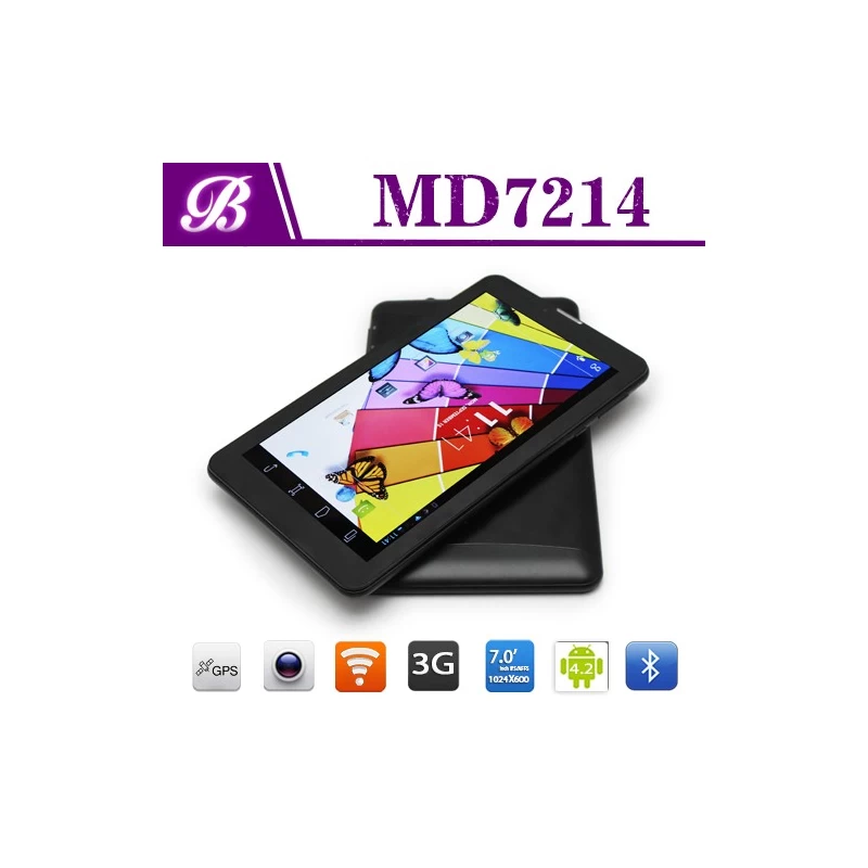 China heiße Angebote! ! ! MTK8312 Dual Core Akku 2500 mAh 1024*600 IPS 1G16G 7 Zoll chinesischer Tablet-Entwickler MD7214 Hersteller