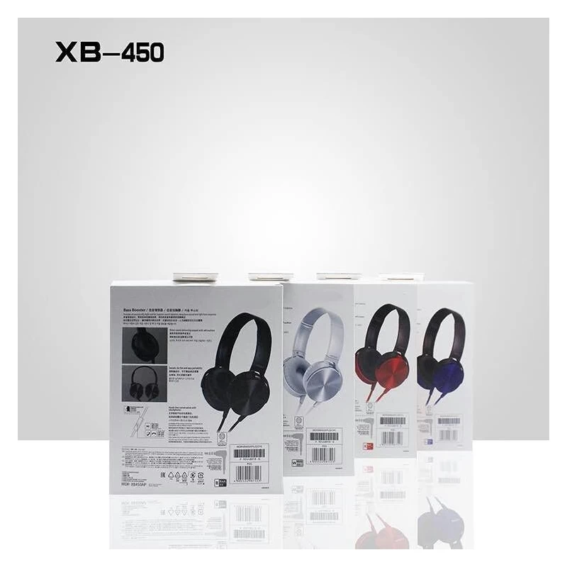 China Hot Sell Headphone MDR-XB450 0-1000pcs Price 0.77usd/pcs manufacturer