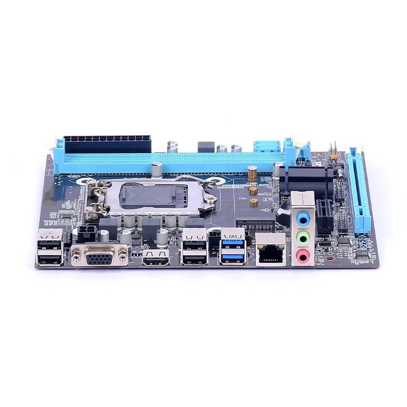 China Hot selling H81 motherboard LGA1150 socket chipset motherboard DDR3 desktop motherboard manufacturer