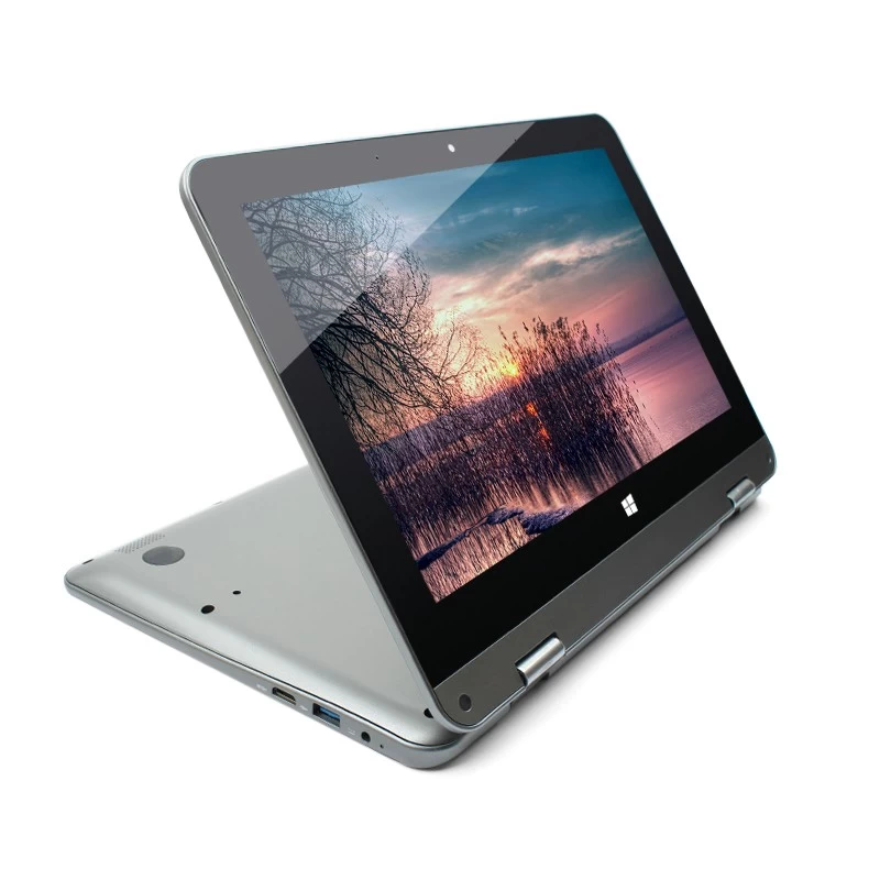 China 11.6" Apollo N3350 Quad Core 1366*768 ODM Yoga Laptop manufacturer
