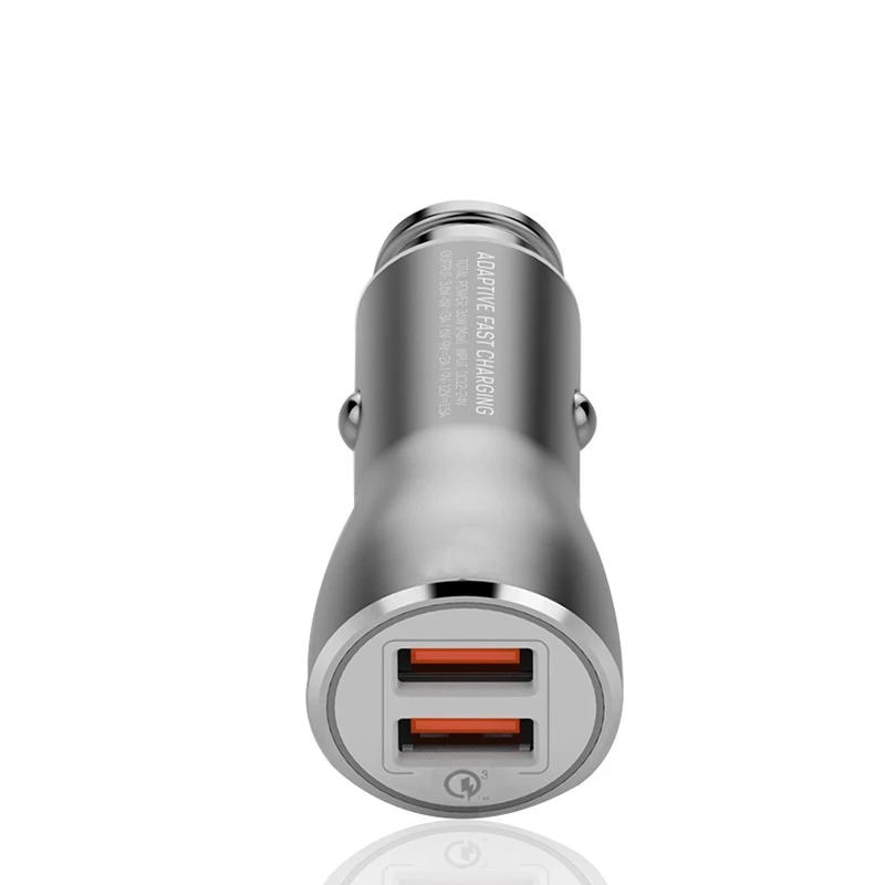 China OEM/ODM 2 USB Quick Charge 3.0 Car Charger CL-1801 manufacturer