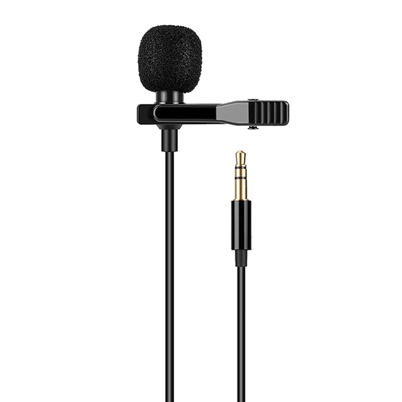 China Professional Lavalier mini microphone for mobile phone camera live performance manufacturer
