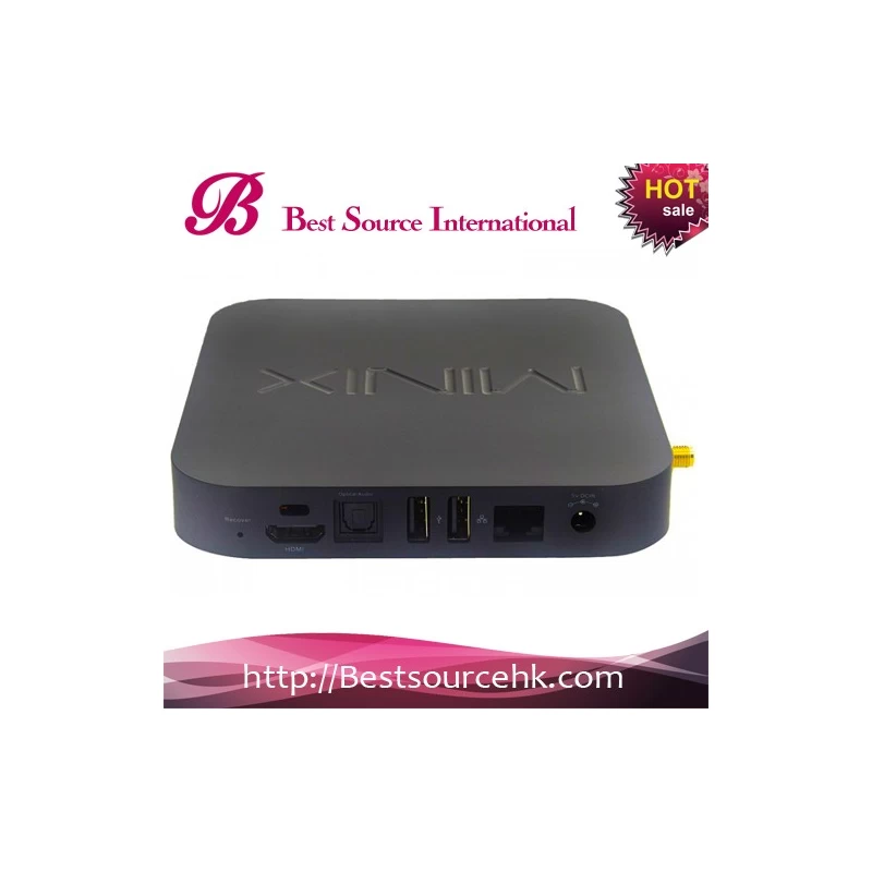 Chiny RQ011 Newest Arrival minix neo x7  1.6GHz 2G+16G Android4.2 Quad Core RK3188 Smart TV Box producent