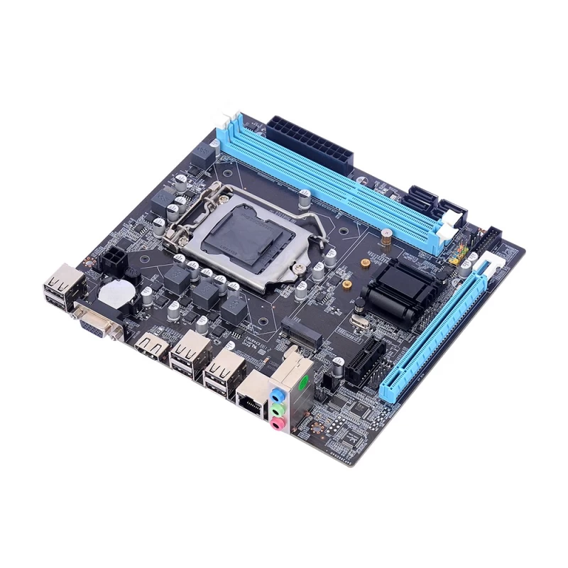 China Stable H61 motherboard LGA1155 DDR3 Memory up to 16GB for pc mainboard manufacturer
