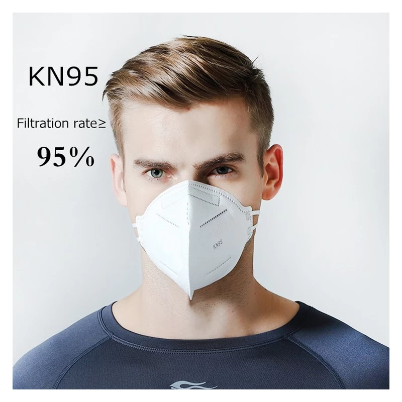 Китай В наличии дешевая маска KN95, 4-слойная защита от коронавируса, маска N95 против вируса короны производителя