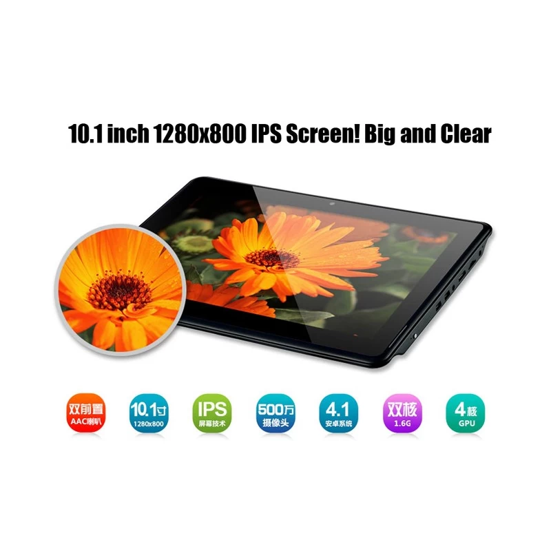 porcelana nuevo 10.1inch bluetooth wifi androide 3G HDMI Tablet PC fabricante