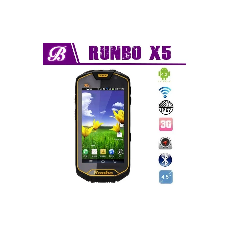 China toughest phones runbo x5 rugged phone for harsh environments manufacturer