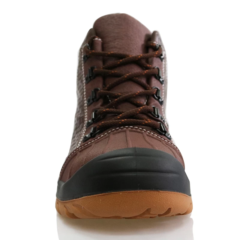 China 0186 microfiber leather safety jogger sole safety boots manufacturer