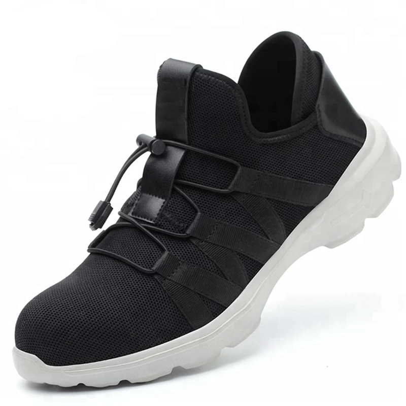 China 021 Anti slip soft EVA sole steel toe prevent puncture lightweight sport safety shoes manufacturer