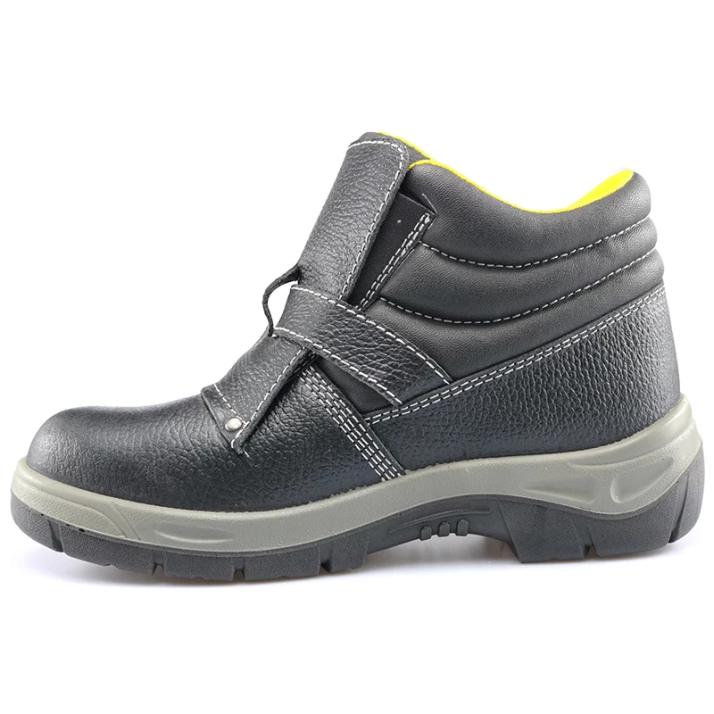 China 1023 slip resistant steel toe cap puncture proof welding safety shoes for welders manufacturer