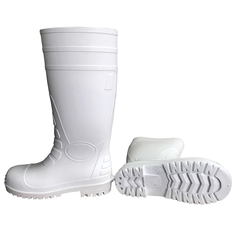 China 108-1 food industry white pvc work boots for men manufacturer