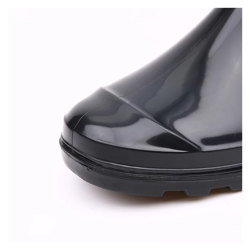 中国 202 1 黑色闪亮妇女雨靴 制造商