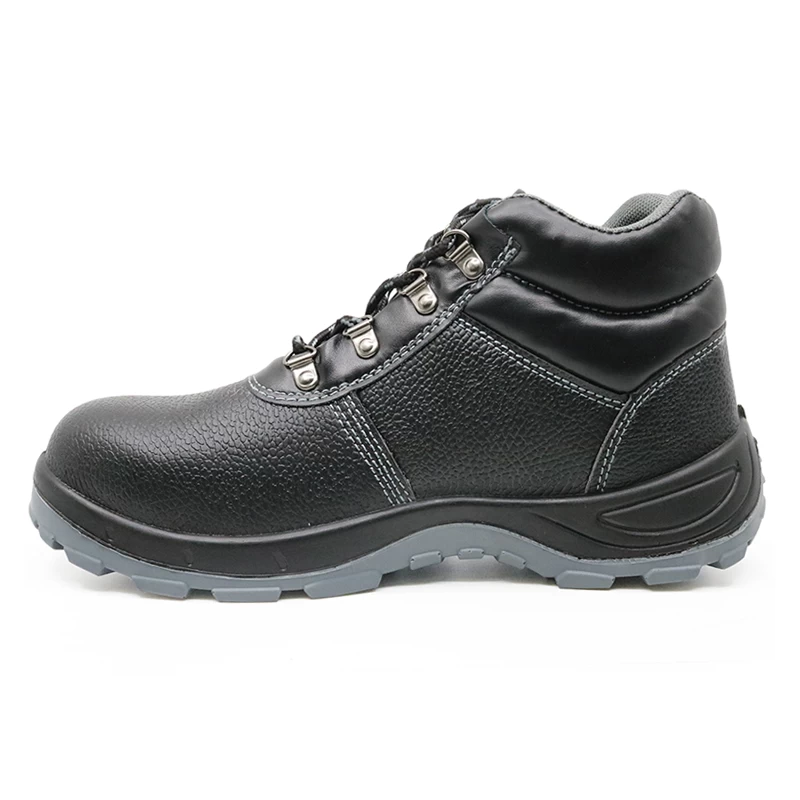 China 332 oil resistant anti static leather steel toe cap safety work boot manufacturer