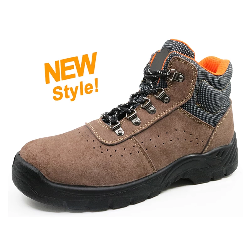 China 5060 oil resistant steel toe cap sport style safety shoes work manufacturer