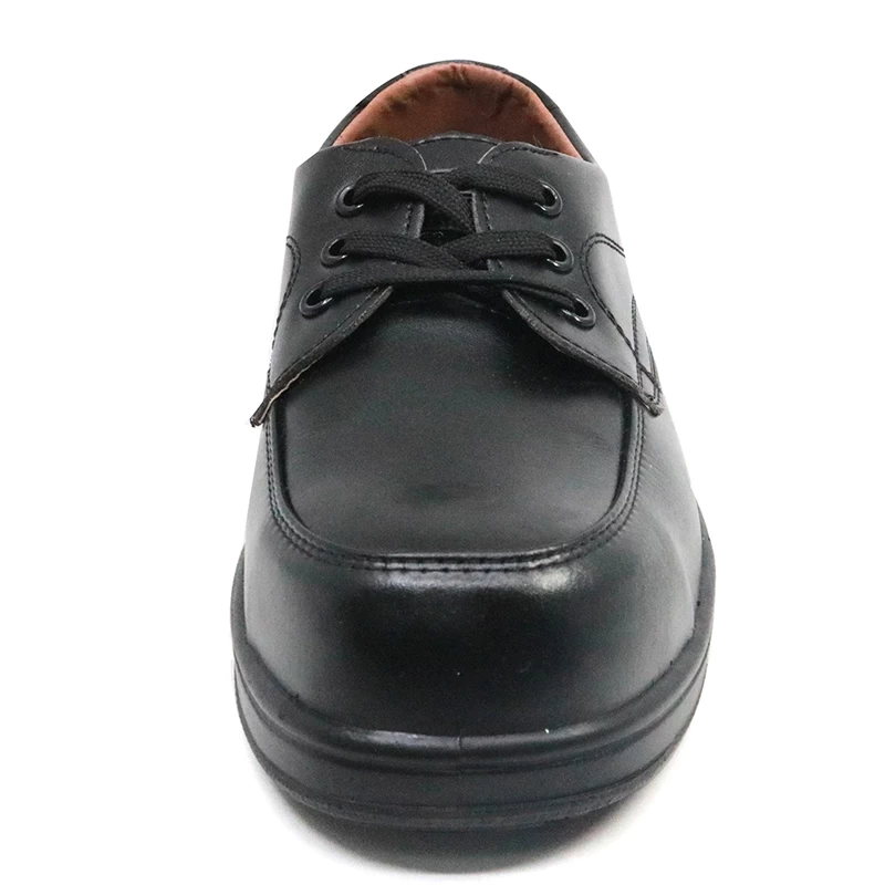 China 6001 Microfiber leather metal free composite toe executive safety shoes for men manufacturer