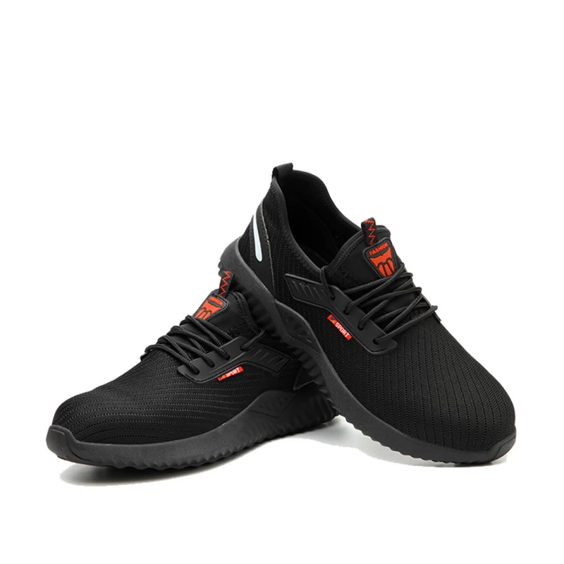 Chine 616 Anti-dérapant en acier orteil anti-crevaison léger mode sport chaussures de sécurité baskets fabricant