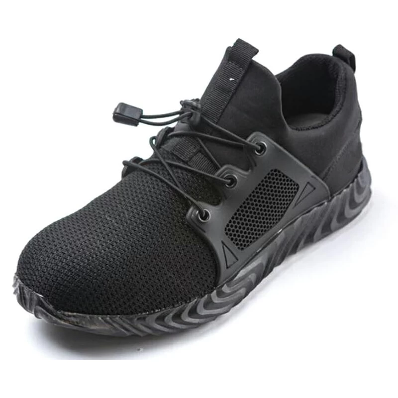 China 709 Slip resistant light weight breathable flexibility sneakers safety shoes steel toe cap manufacturer