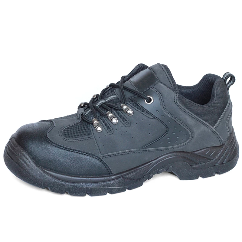 China 8076 Anti slip steel toe puncture proof miller steel brand industrial work shoes safety manufacturer