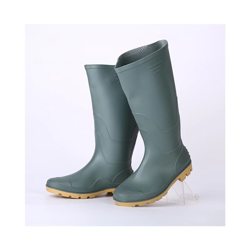 China AGYN cheap green rain boots for men manufacturer