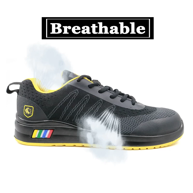 China AMX03 Lightweight breathable fashion safety shoes sport manufacturer