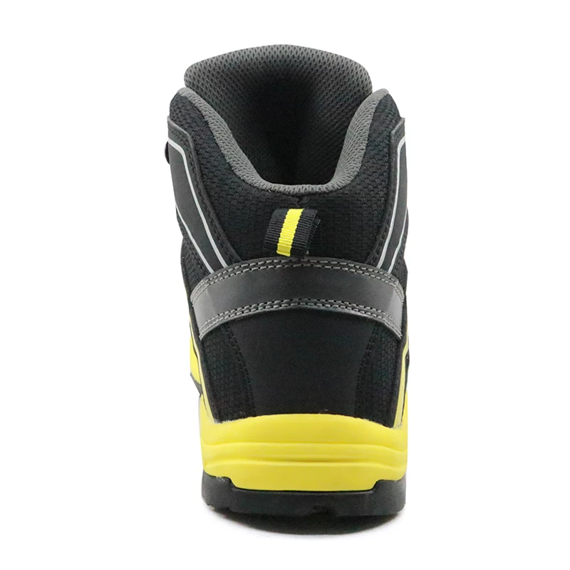 China ASTM rubber sole fashionable safety shoes composite toe cap manufacturer