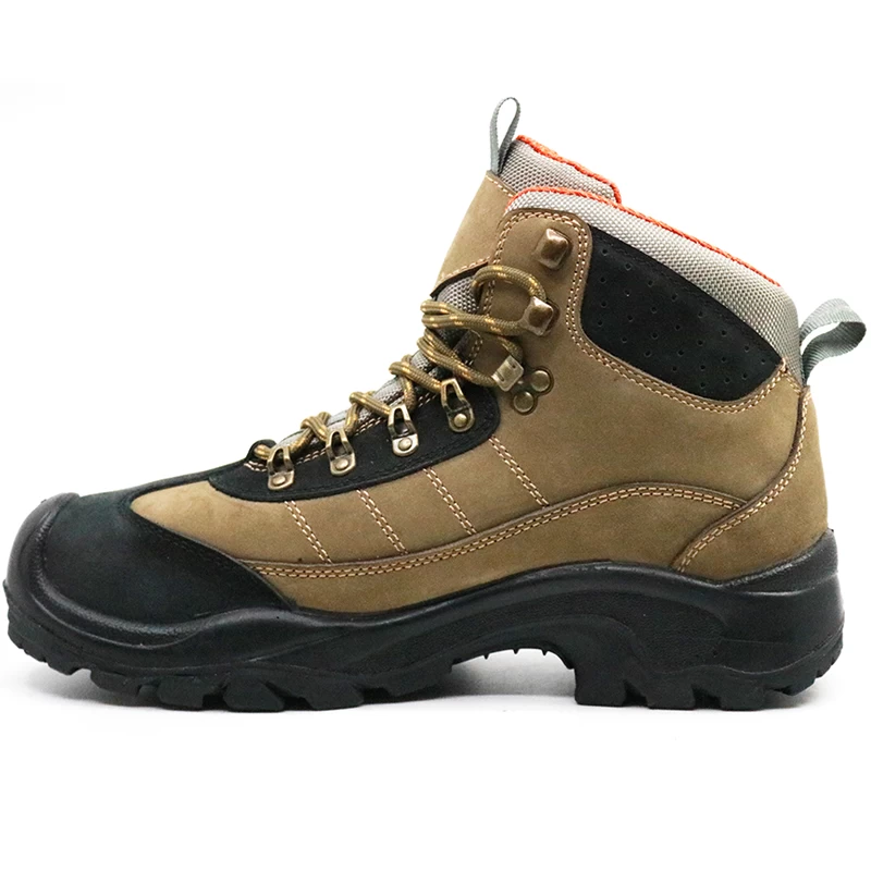China BS003 Oil resistant anti slip steel toe prevent puncture men leather safety boots manufacturer