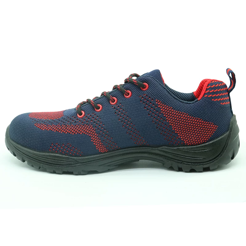 China BTA011 pu injection casual sport safety shoes for men manufacturer