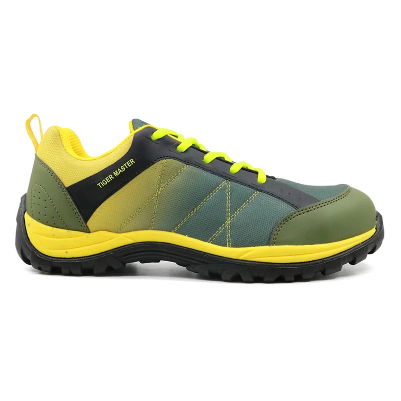 China BTA029 lightweight metal free fiberglass toe sport shoes safety manufacturer