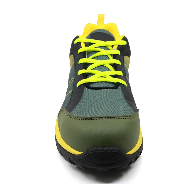 الصين BTA029 خفيفة الوزن خالية من الألياف الزجاجية اصبع القدم أحذية السلامة الرياضة الصانع