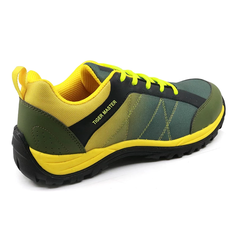 China BTA029 lightweight metal free fiberglass toe sport shoes safety manufacturer